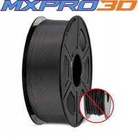 Filamento Profissional PLA MXPRO3D 850 1Kg - Preto