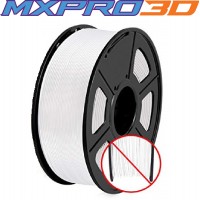Filamento Profissional PLA MXPRO3D 850 1Kg - Branco