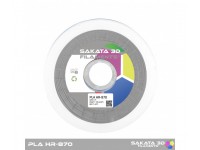 Filamento Profissional PLA Sakata 870 Alta Rest.1Kg - Cinzento