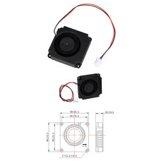 Ventoinha 24V Ender 3, Ender CR e outras